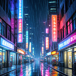 futuristic city